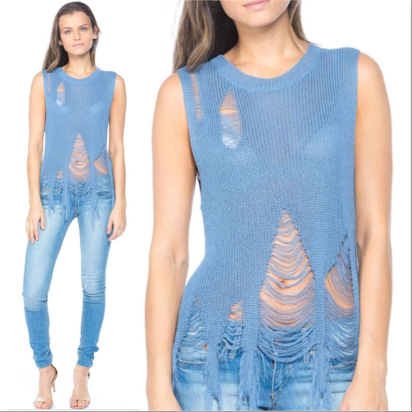 Tops - DISTRESS TOP